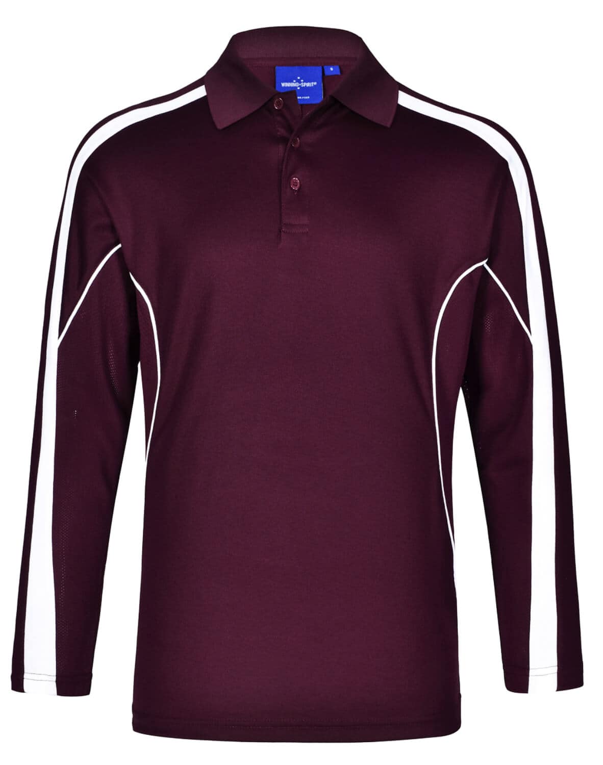 Maroon/White