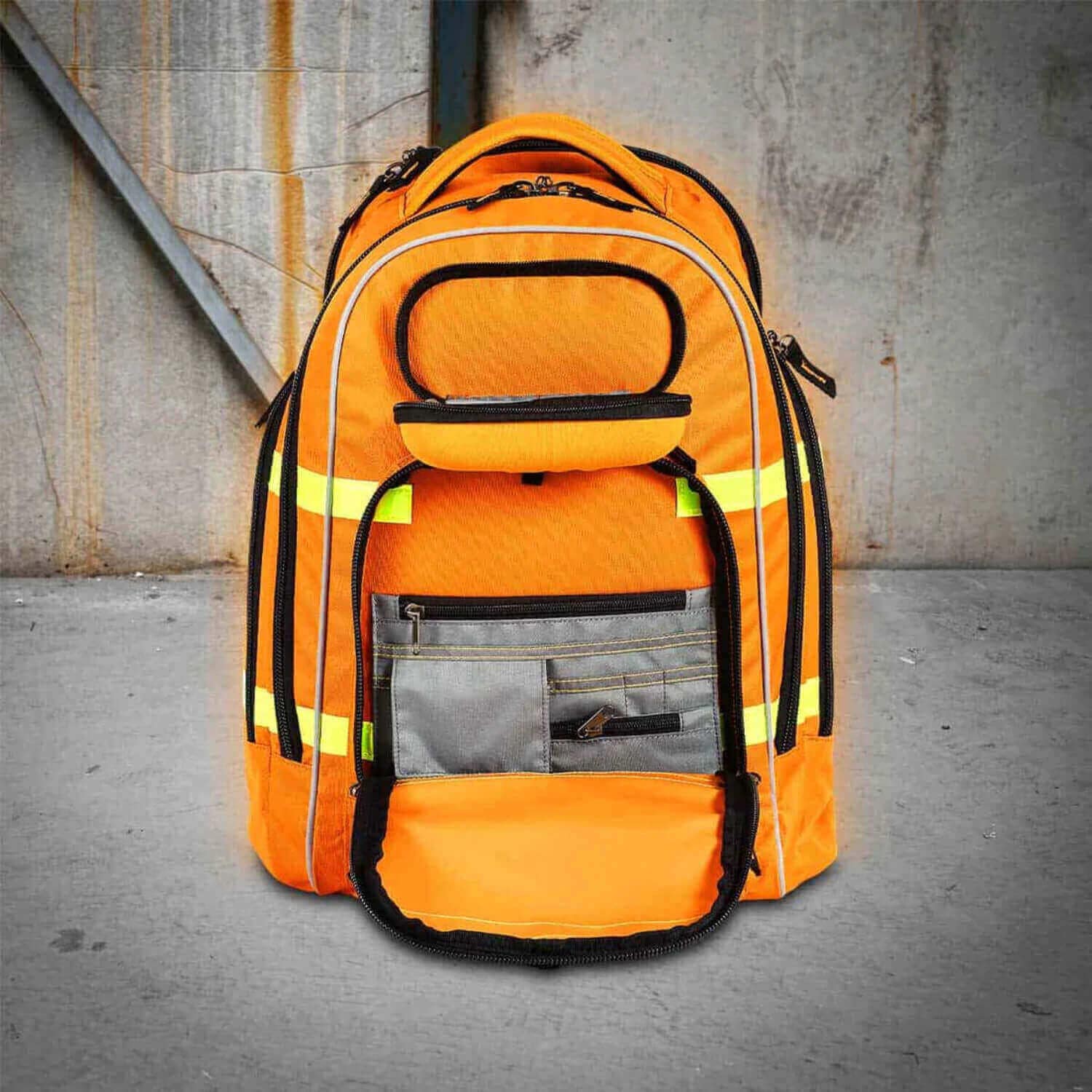 Rugged Xtremes - Hi-Vis Laptop Backpack - Image 3