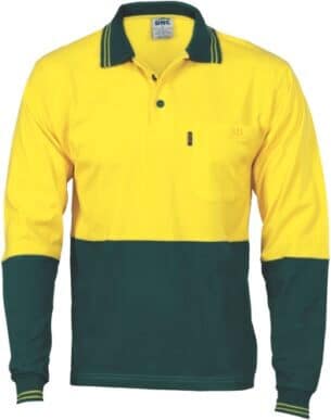 Yellow/Bottle Green